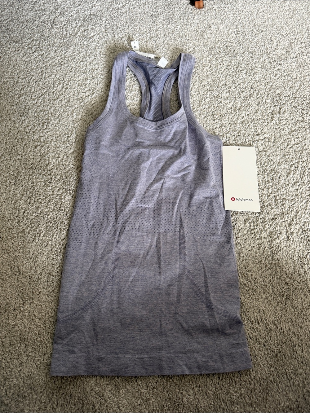 lululemon athletica Lavender Purple Racerback Tank